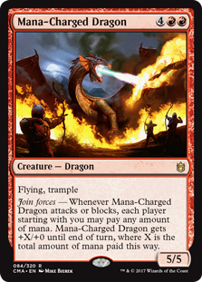 Featured card: Mana-Charged Dragon