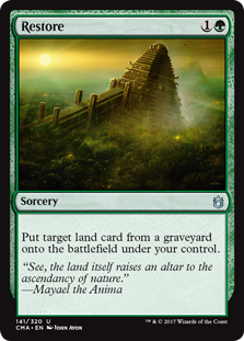 Restore feature for Omnath, Locus of the Roil - Elemental Tribal
