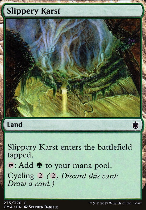 Featured card: Slippery Karst