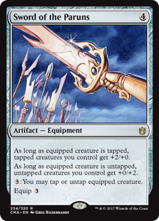 Featured card: Sword of the Paruns
