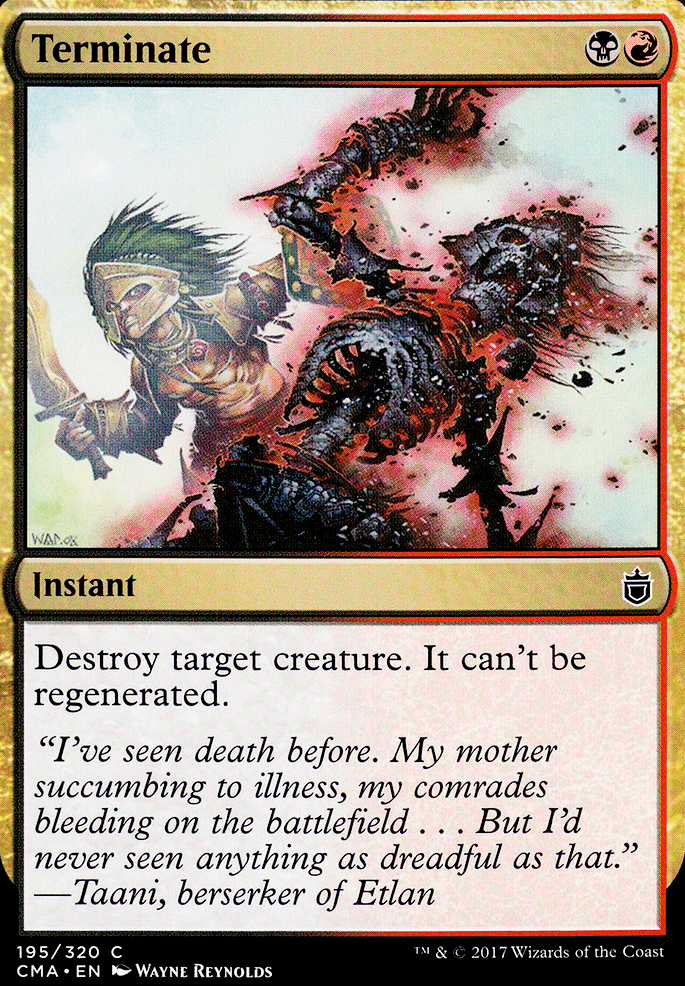 Featured card: Terminate