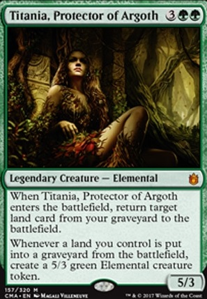 Featured card: Titania, Protector of Argoth