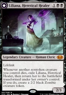 Liliana, Heretical Healer feature for Kess Spellslinger