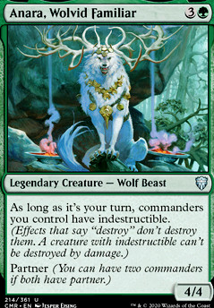 Commander: Anara, Wolvid Familiar