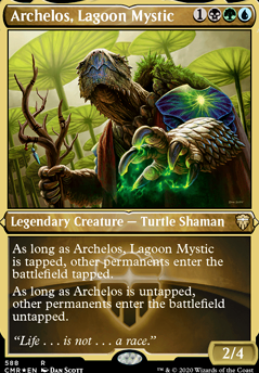 Commander: altered Archelos, Lagoon Mystic