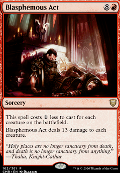 Featured card: Blasphemous Act