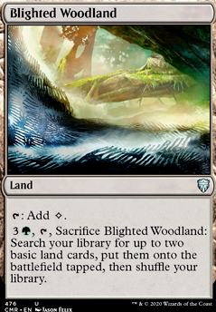 Featured card: Blighted Woodland