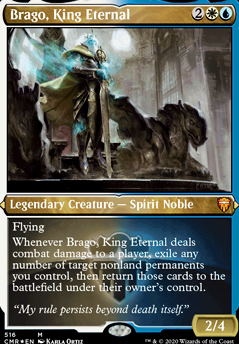 Commander: altered Brago, King Eternal