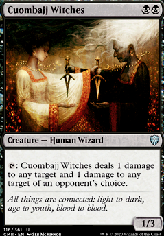 Cuombajj Witches Extended Art x1 Commander Legends Pack Fresh NM/M! 