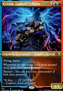 Featured card: Kraum, Ludevic's Opus