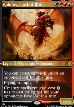 Featured card: Rakdos, Lord of Riots