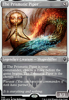 Commander: altered The Prismatic Piper