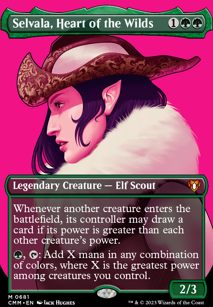 Featured card: Selvala, Heart of the Wilds