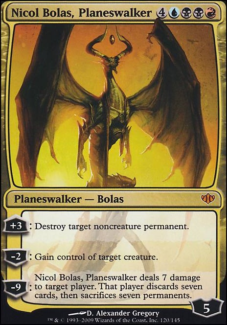 Nicol Bolas, Planeswalker feature for All Hail Bolas