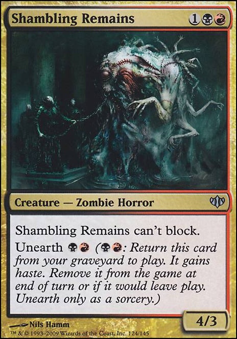 Featured card: Shambling Remains