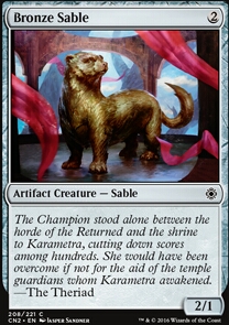 Featured card: Bronze Sable