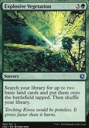 Featured card: Explosive Vegetation