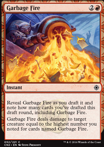 Featured card: Garbage Fire
