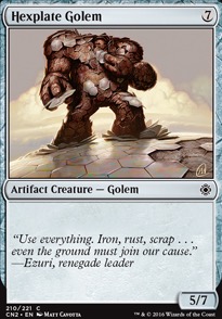 Featured card: Hexplate Golem