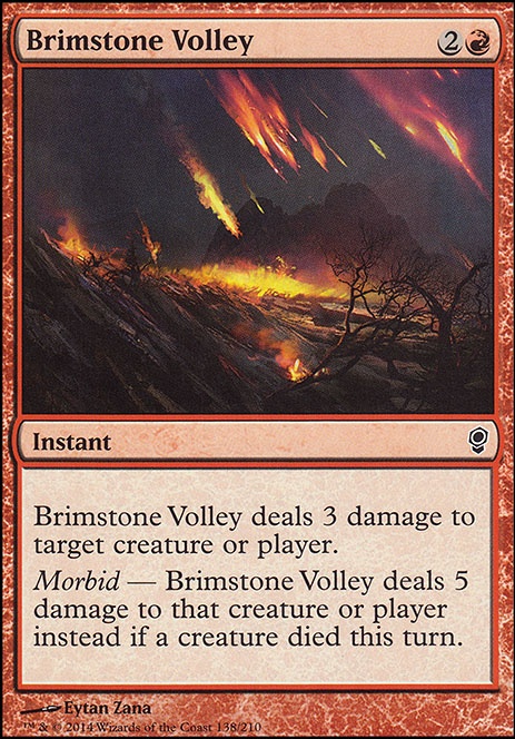 Featured card: Brimstone Volley