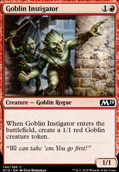 Featured card: Goblin Instigator