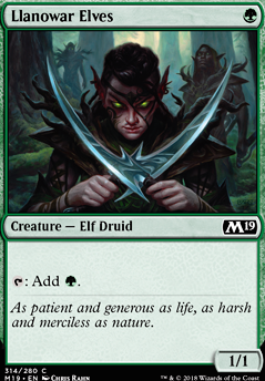 ELVISH MYSTIC Commander Anthology MTG Green Creature — Elf Druid Com