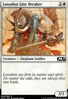 Featured card: Loxodon Line Breaker