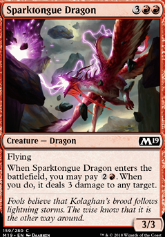 Sparktongue Dragon feature for Dragon You Kickin' & Screamin'