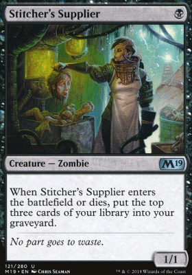 Stitcher's Supplier feature for Undergrowth