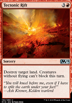 Featured card: Tectonic Rift