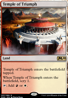 Temple of Triumph feature for Syr Gwyn Knight Tribal