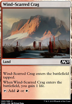 Featured card: Wind-Scarred Crag