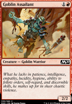 Featured card: Goblin Assailant