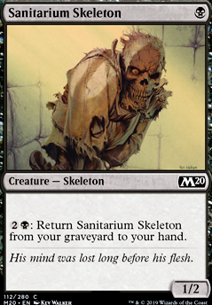 Featured card: Sanitarium Skeleton