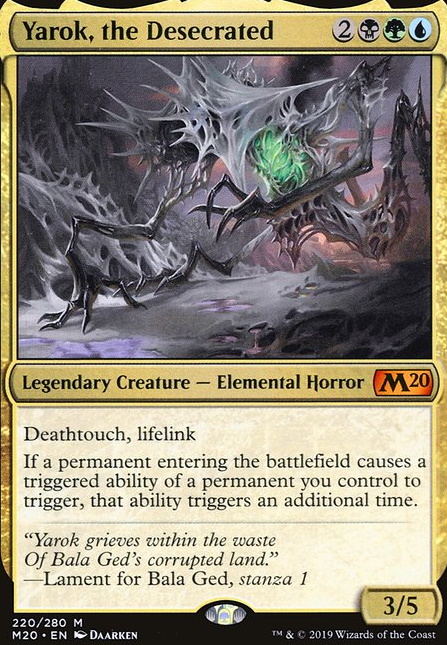 Featured card: Yarok, the Desecrated