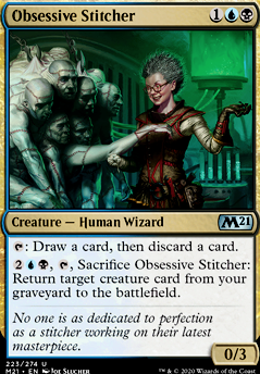 Featured card: Obsessive Stitcher