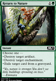 Featured card: Return to Nature