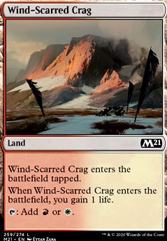 Featured card: Wind-Scarred Crag