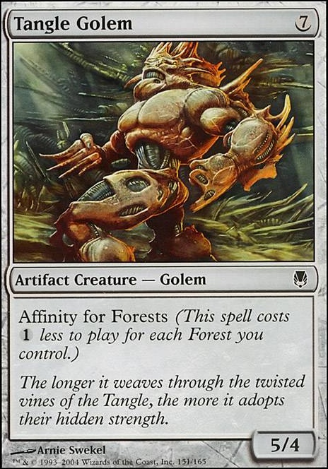 Tangle Golem feature for Mono G Golems