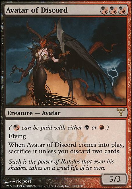 Featured card: Avatar of Discord