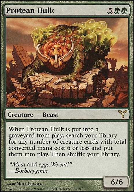Featured card: Protean Hulk