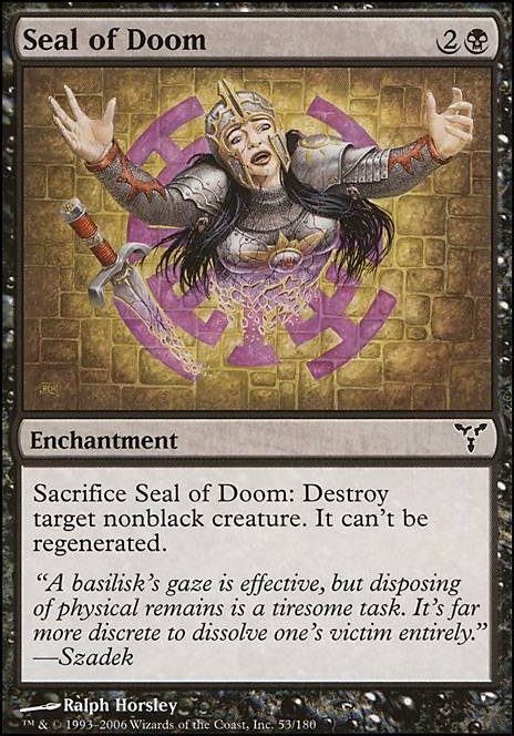 Featured card: Seal of Doom