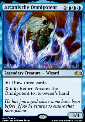 Arcanis the Omnipotent feature for Wizard tribal Big X spells