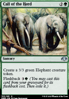 Featured card: Call of the Herd