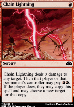 Featured card: Chain Lightning