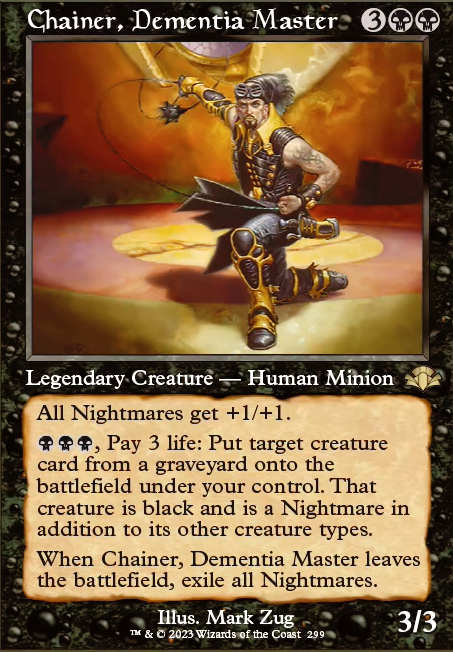 Commander: Chainer, Dementia Master