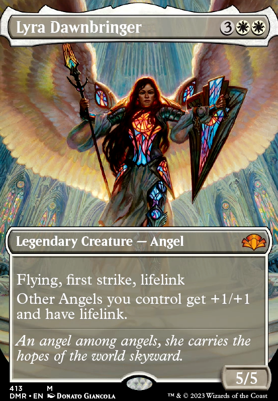 Lyra Dawnbringer feature for An Angel Among Angels