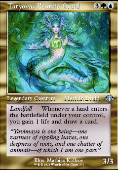 Commander: Tatyova, Benthic Druid