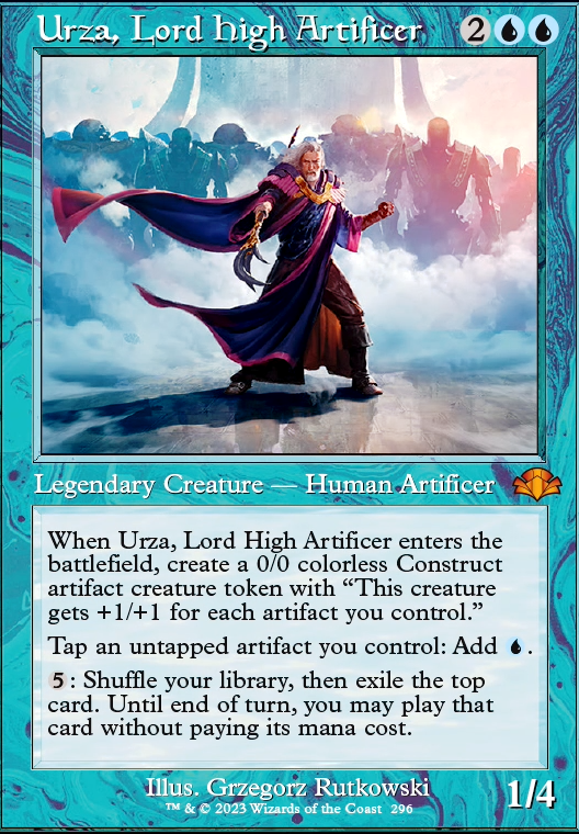 Urza, Lord High Artificer feature for Urza, The High Lord