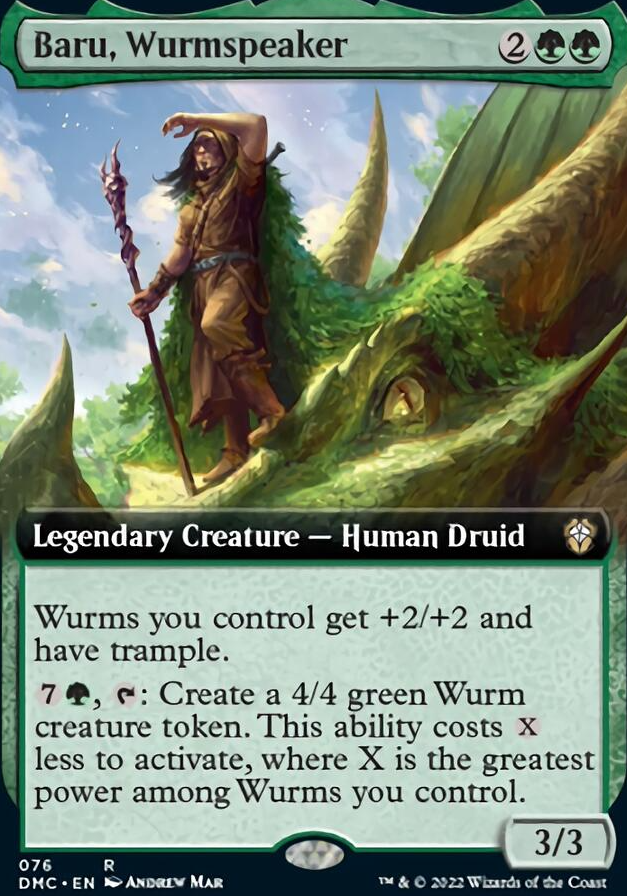 Baru, Wurmspeaker feature for Baru and the Long Boys
